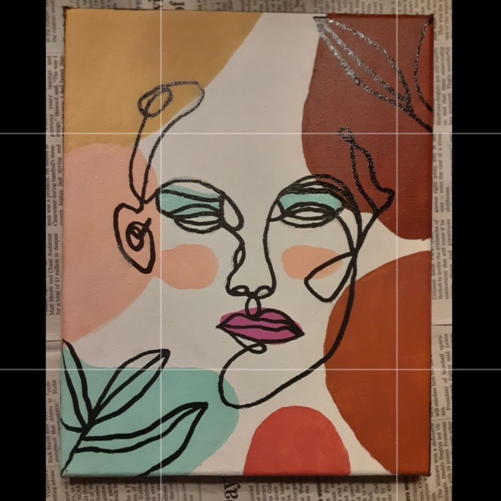 Modern face painting